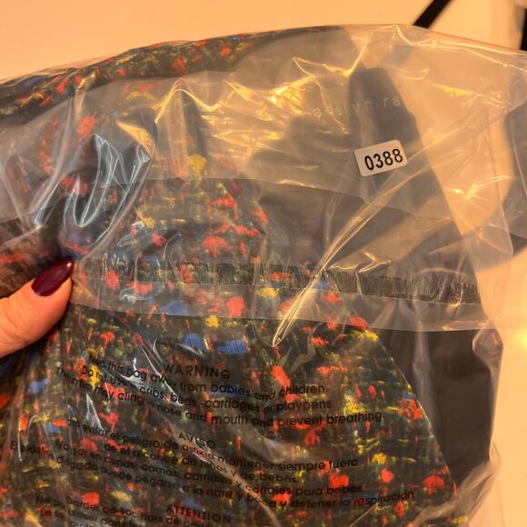 Adelyn Rae Black Paint Splatter Print Sleeveless Sheath Dress XS - Picture 12 of 12